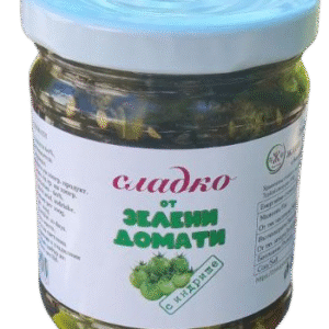 Сладко от зелени домати 240 гр.  10лв. / 5,11 €