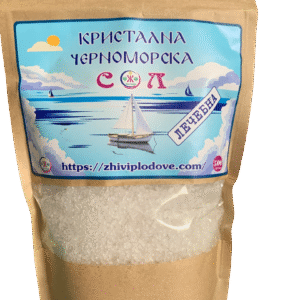 Кристална черноморска сол - 500гр.  7лв. / 3,58€