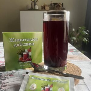 Живителна добавка 20 сашета по 5 гр 55лв/ 28,09 €